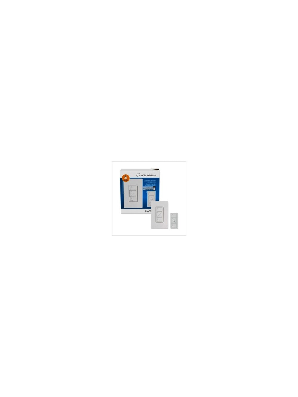 Lutron Caseta Wireless Smart Lighting Dimmer Switch With Remote White